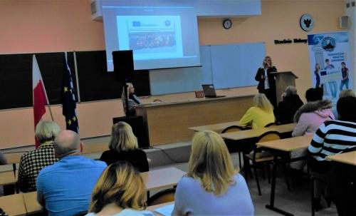 Zebranie z rodzicami - Realizacja projektu ERASMUS+