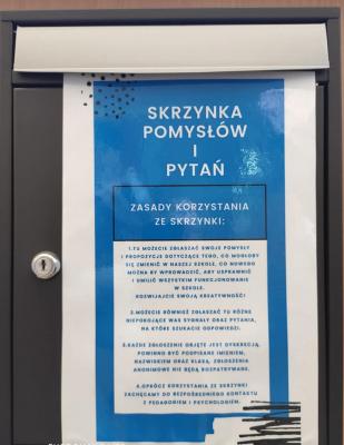 Skrzynka pomysłów i pytań