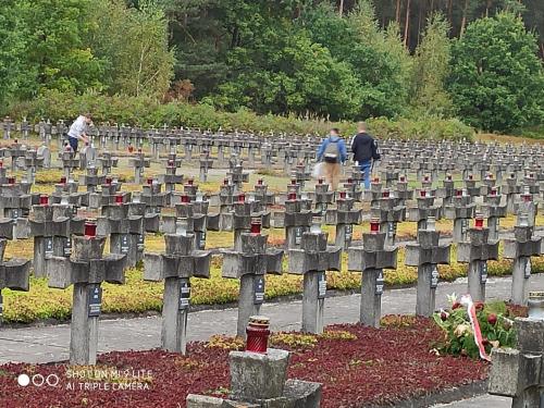 Klasa mundurowa na wycieczce historycznej