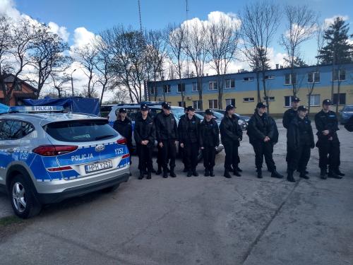 Zajęcia programowe w Samodzielnym Pododdziale Prewencji Policji w Płocku